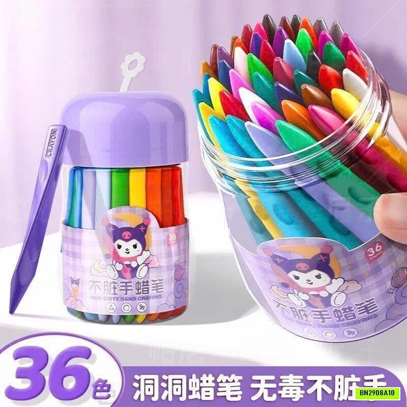 HỘP 36 BÚT SÁP MÀU CHO BÉ