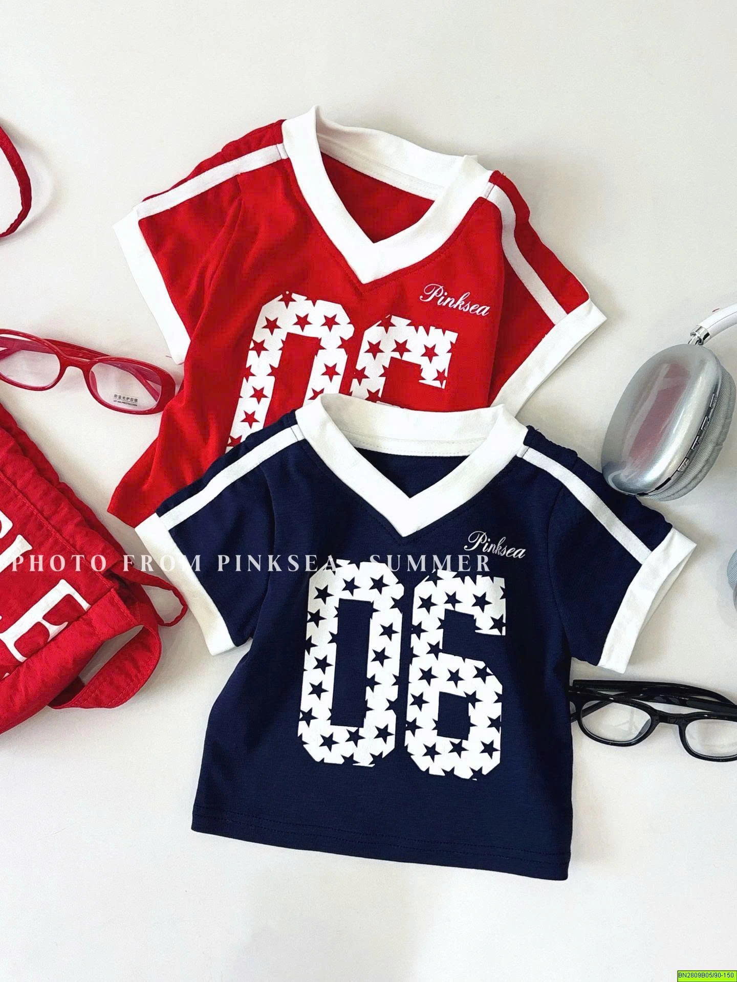 ÁO THUN HÈ SỐ 06 BÉ GÁI