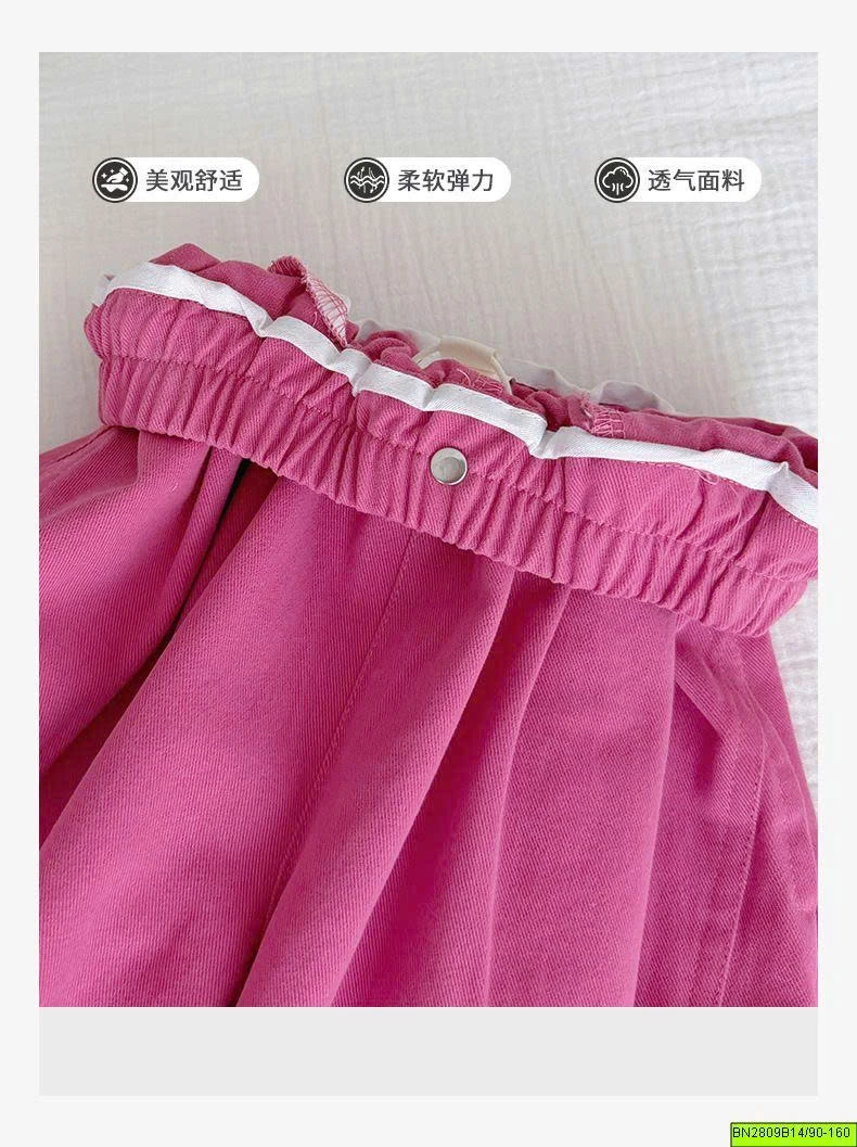 QUẦN SUÔNG DÁNG BOMBER BÉ GÁI