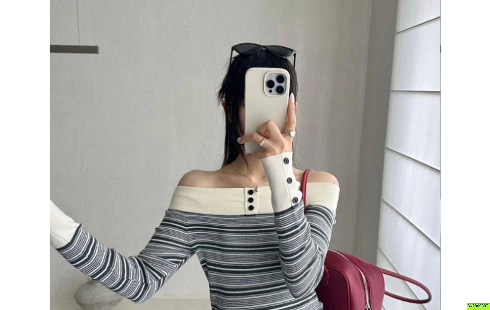 ÁO LEN TRỄ VAI