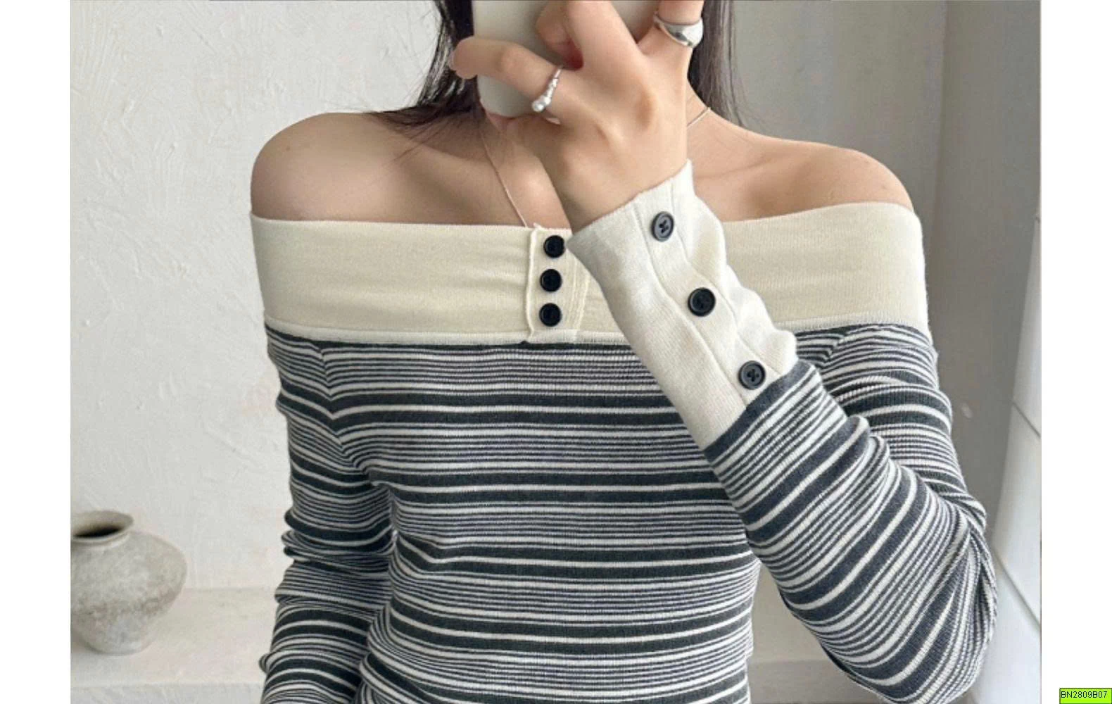 ÁO LEN TRỄ VAI