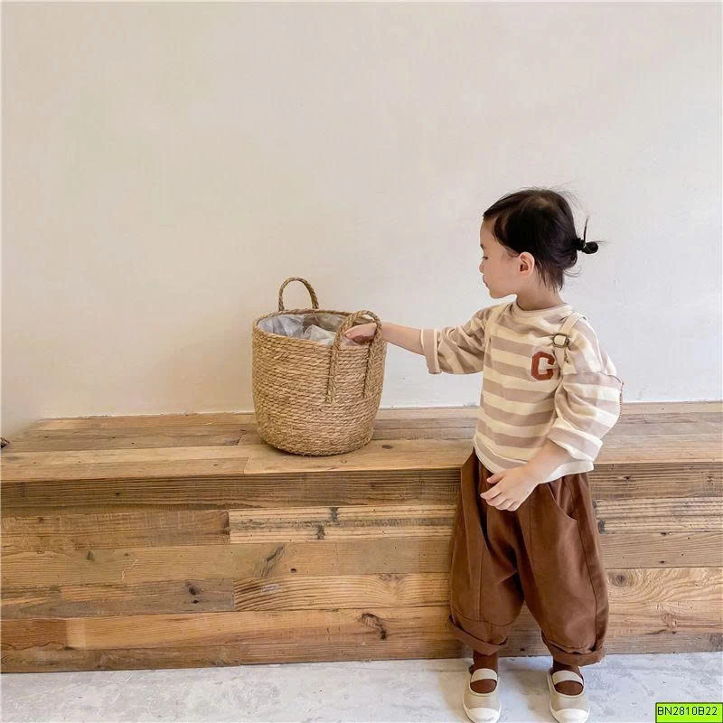 ÁO THUN KẺ NGANG CHỮ C