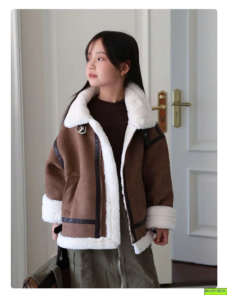 ÁO KHOÁC DA LỘN LÓT LÔNG