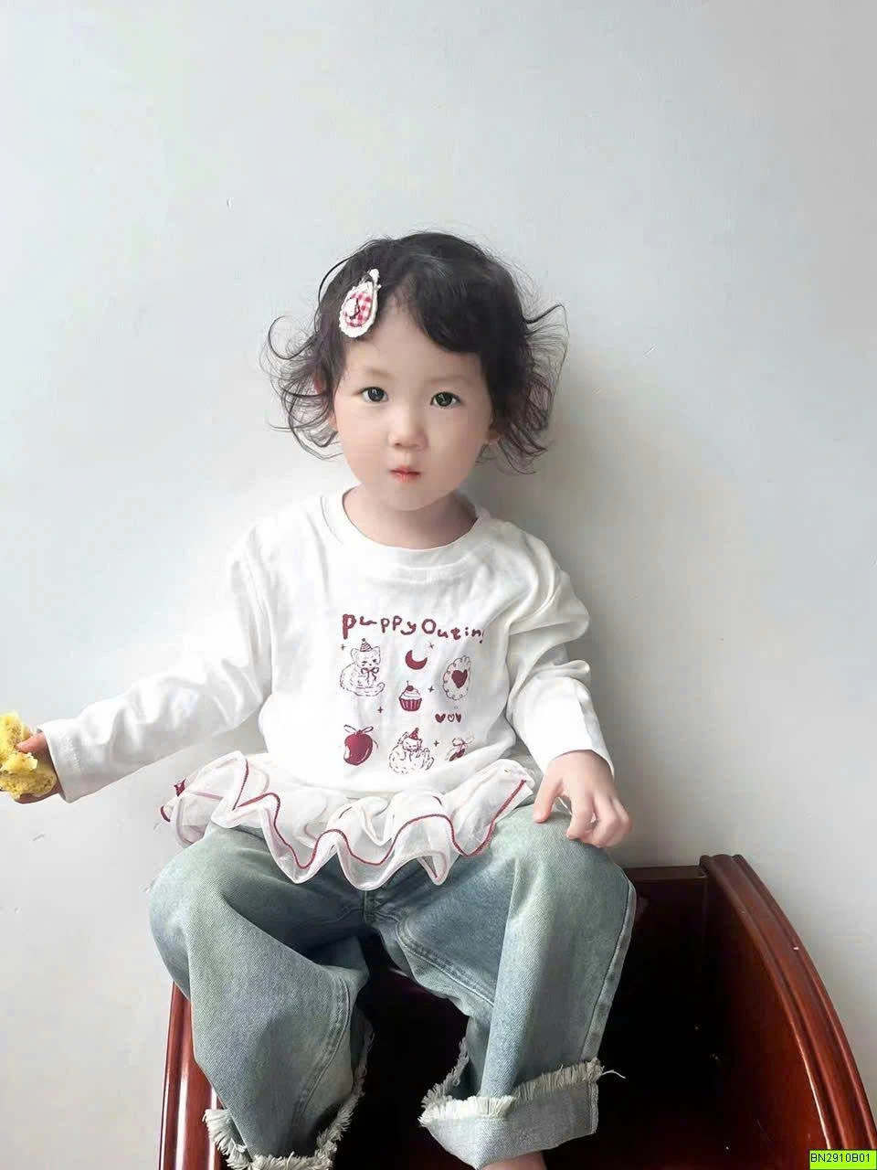 ÁO DÀI TAY PHỐI VOAN BG