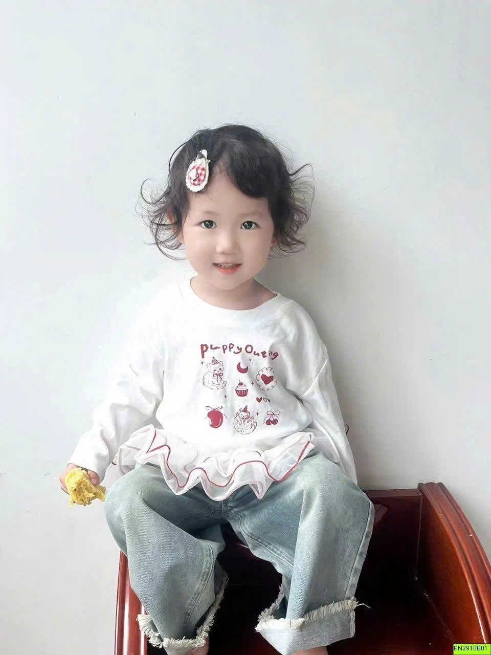 ÁO DÀI TAY PHỐI VOAN BG