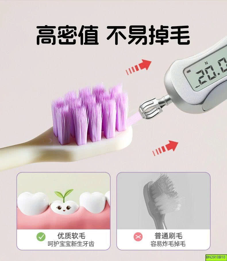 SET 6 BÀN CHẢI ĐÁNH RĂNG CHO BÉ 3–6 TUỔI