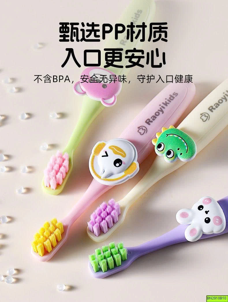 SET 6 BÀN CHẢI ĐÁNH RĂNG CHO BÉ 3–6 TUỔI