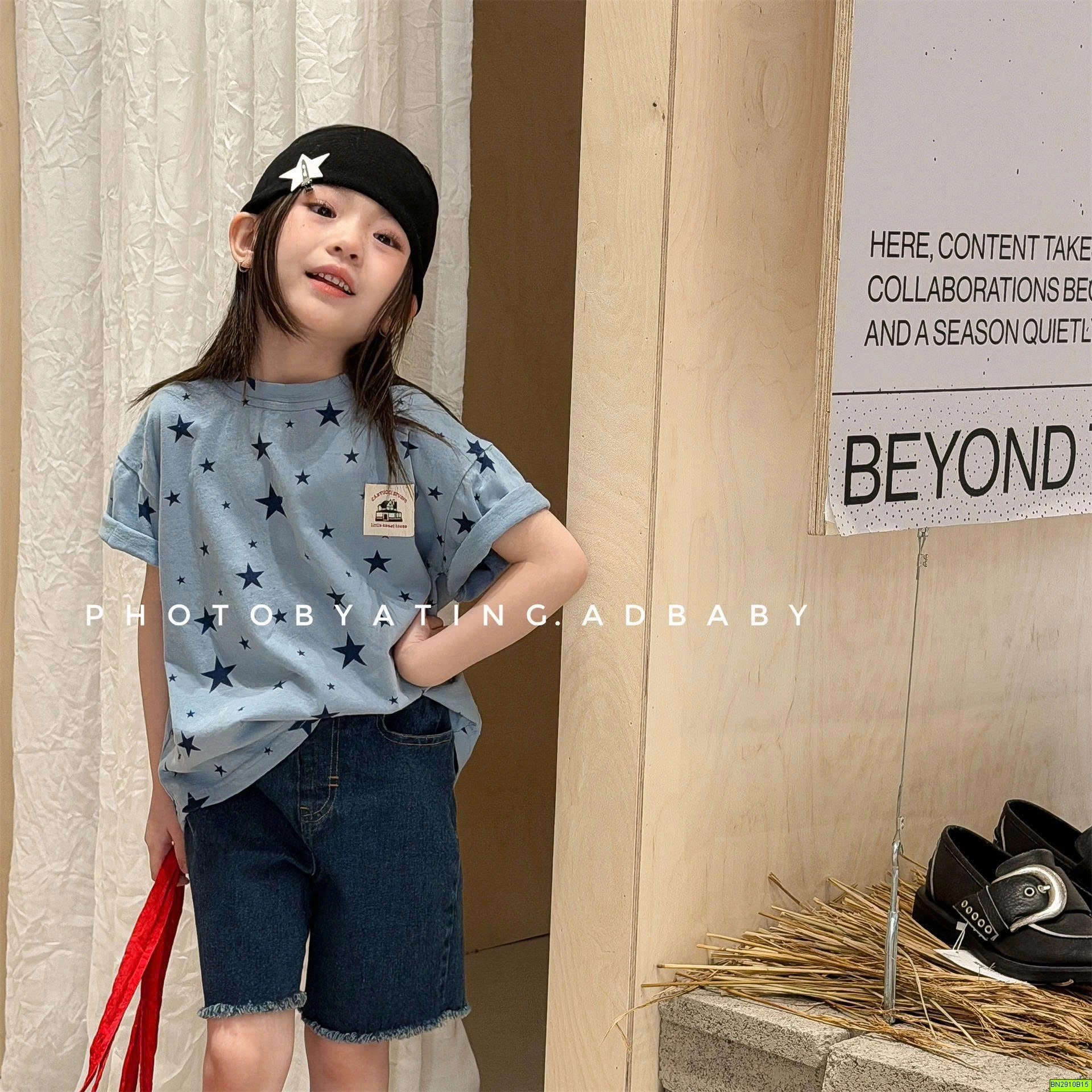 ÁO PHÔNG SAO TAG NGỰC ADBABY