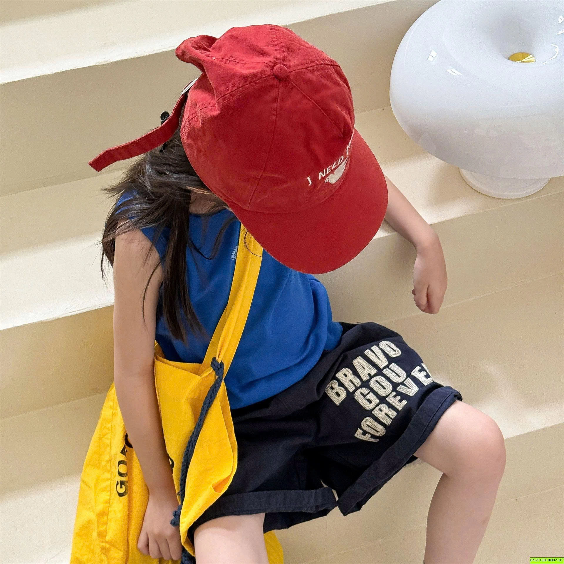 QUẦN SHORT THÔ THÊU CHỮI ADBABY