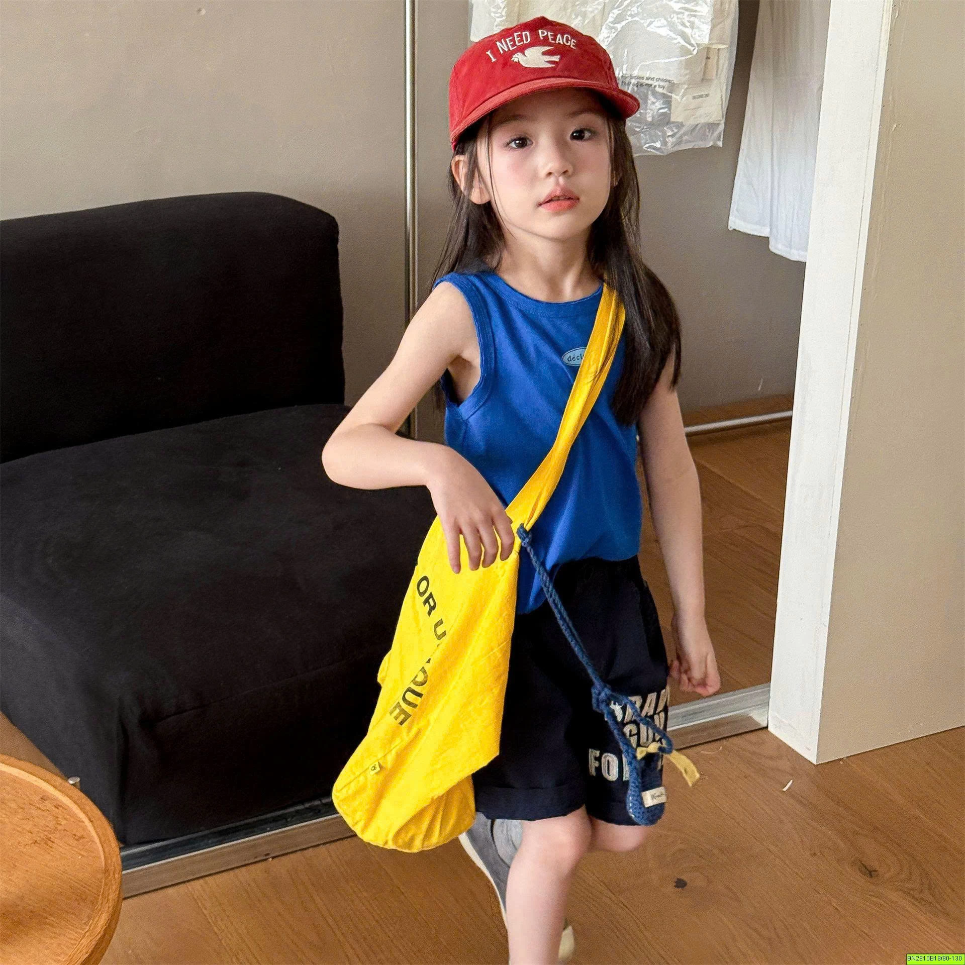 QUẦN SHORT THÔ THÊU CHỮI ADBABY