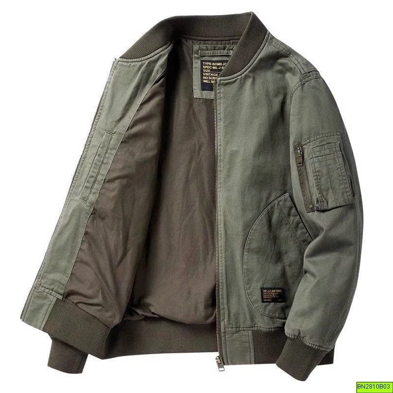 ÁO KHOÁC BOMBER NAM