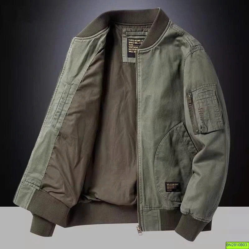 ÁO KHOÁC BOMBER NAM