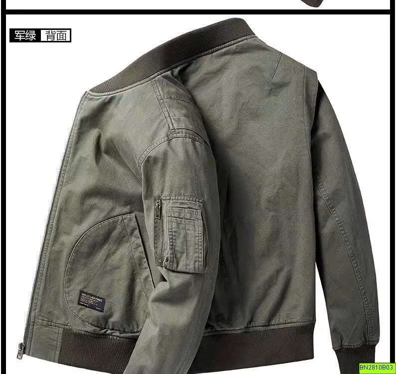 ÁO KHOÁC BOMBER NAM