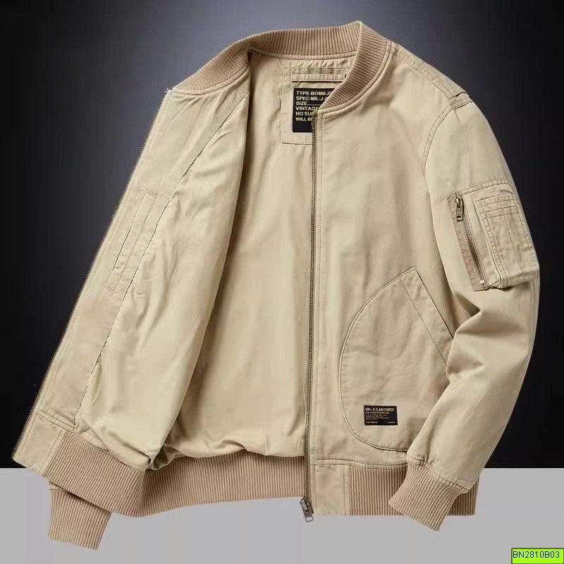 ÁO KHOÁC BOMBER NAM
