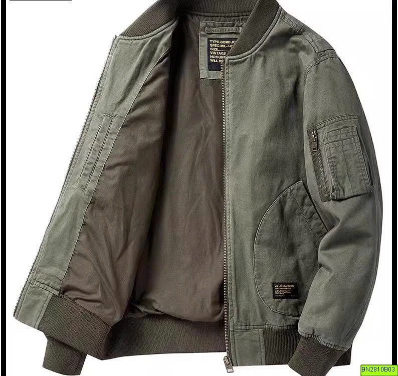 ÁO KHOÁC BOMBER NAM