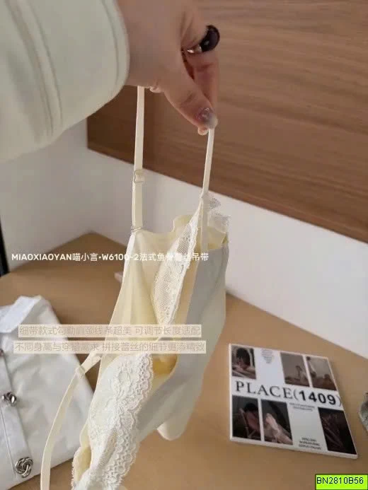 ÁO 2 DÂY CORSET PHỐI REN