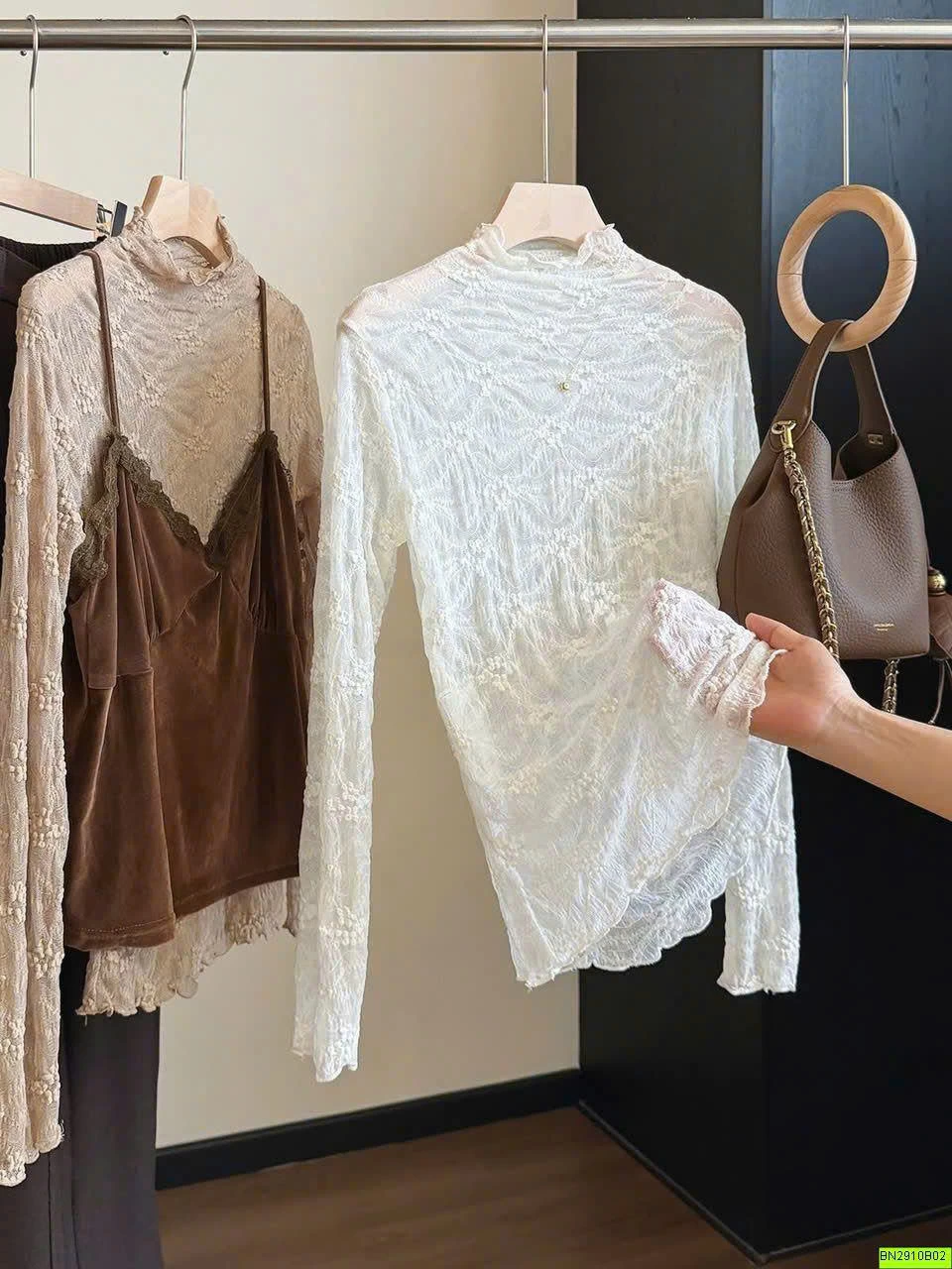 ÁO REN HOẠ TIẾT ANNA