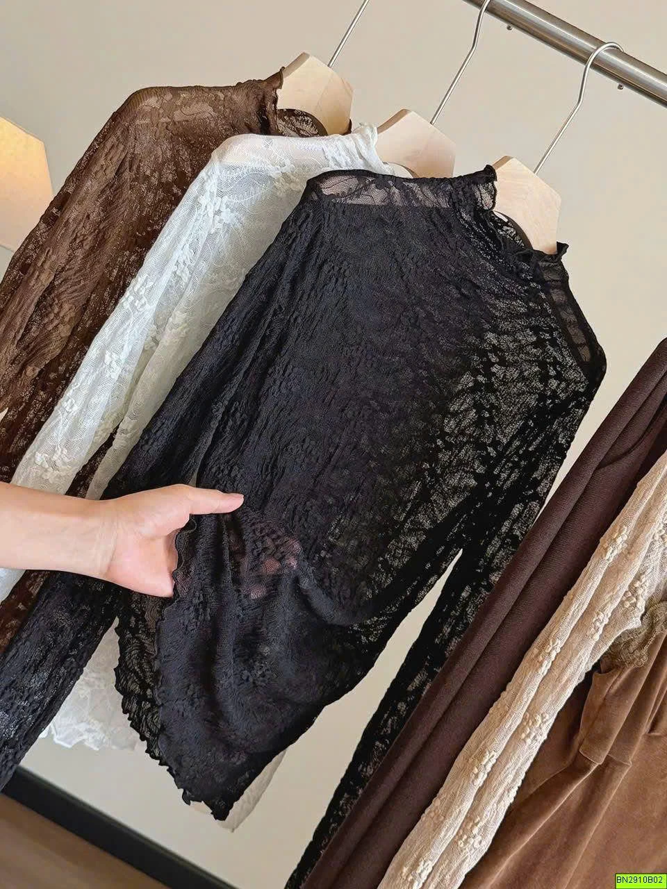 ÁO REN HOẠ TIẾT ANNA