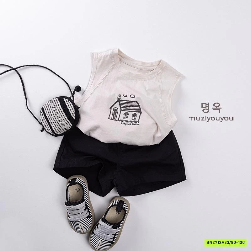 SHORT THÔ MỀM CẠP CHUN CÚC TRƯỚC MZYY