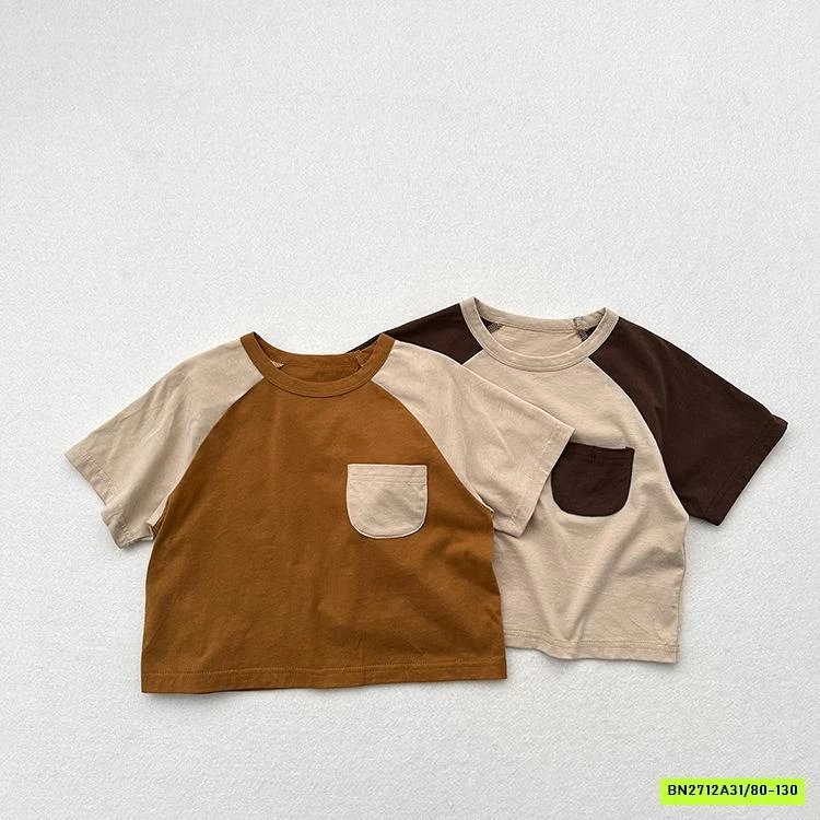 ÁO THUN PHỐI MÀU TAY ANKOBOMA