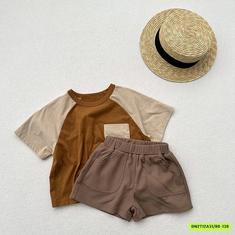 ÁO THUN PHỐI MÀU TAY ANKOBOMA