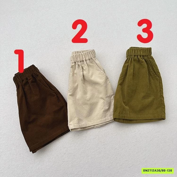 SHORT NHUNG TĂM CẠP CHUN ANKOBOMA