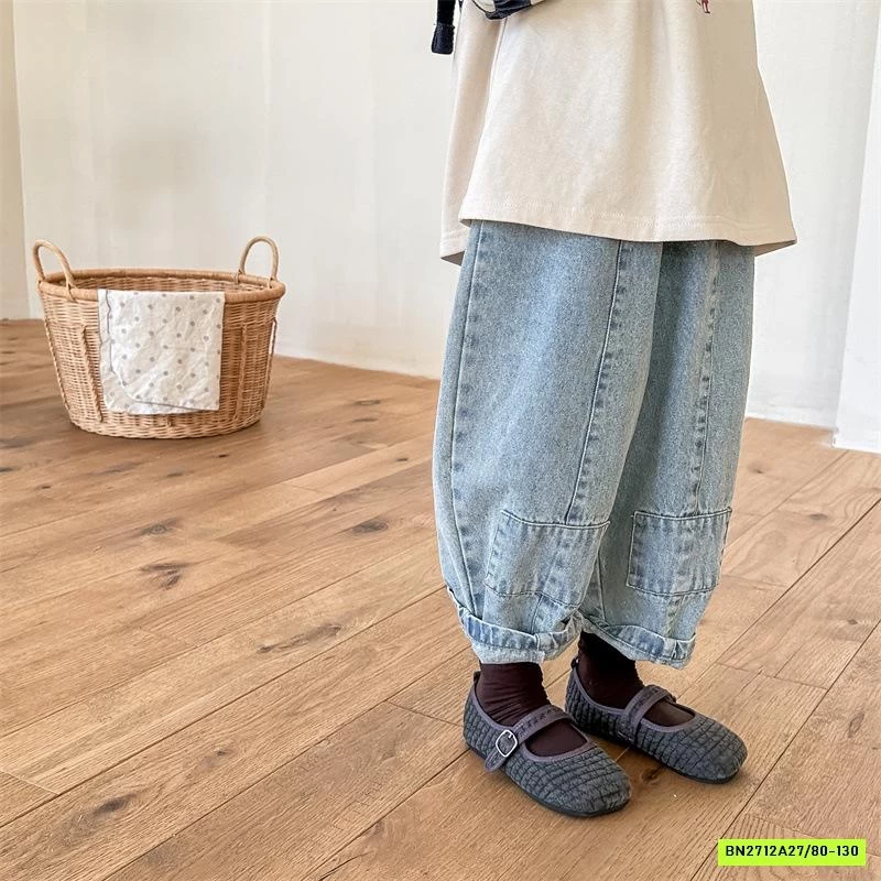 JEANS BAGGY VÁ GỐI ADBABY