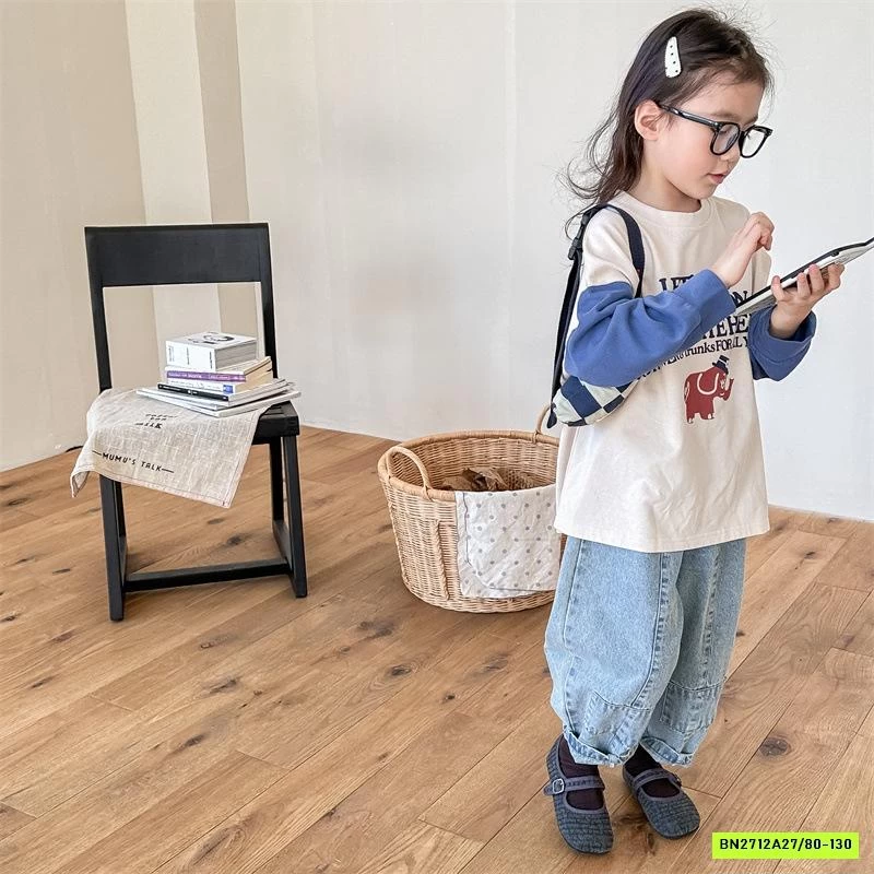 JEANS BAGGY VÁ GỐI ADBABY