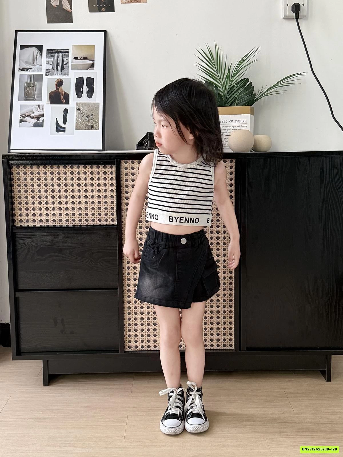 SHORT JEANS GIẢ VÁY