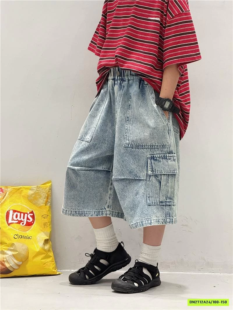 SHORT JEANS TÚI HỘP X25121