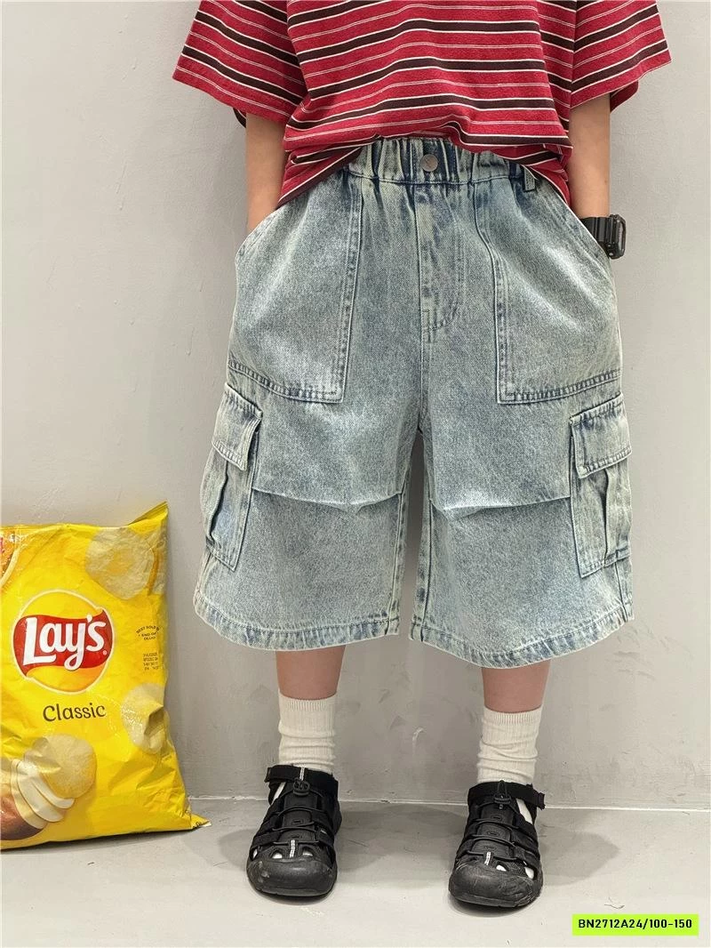 SHORT JEANS TÚI HỘP X25121