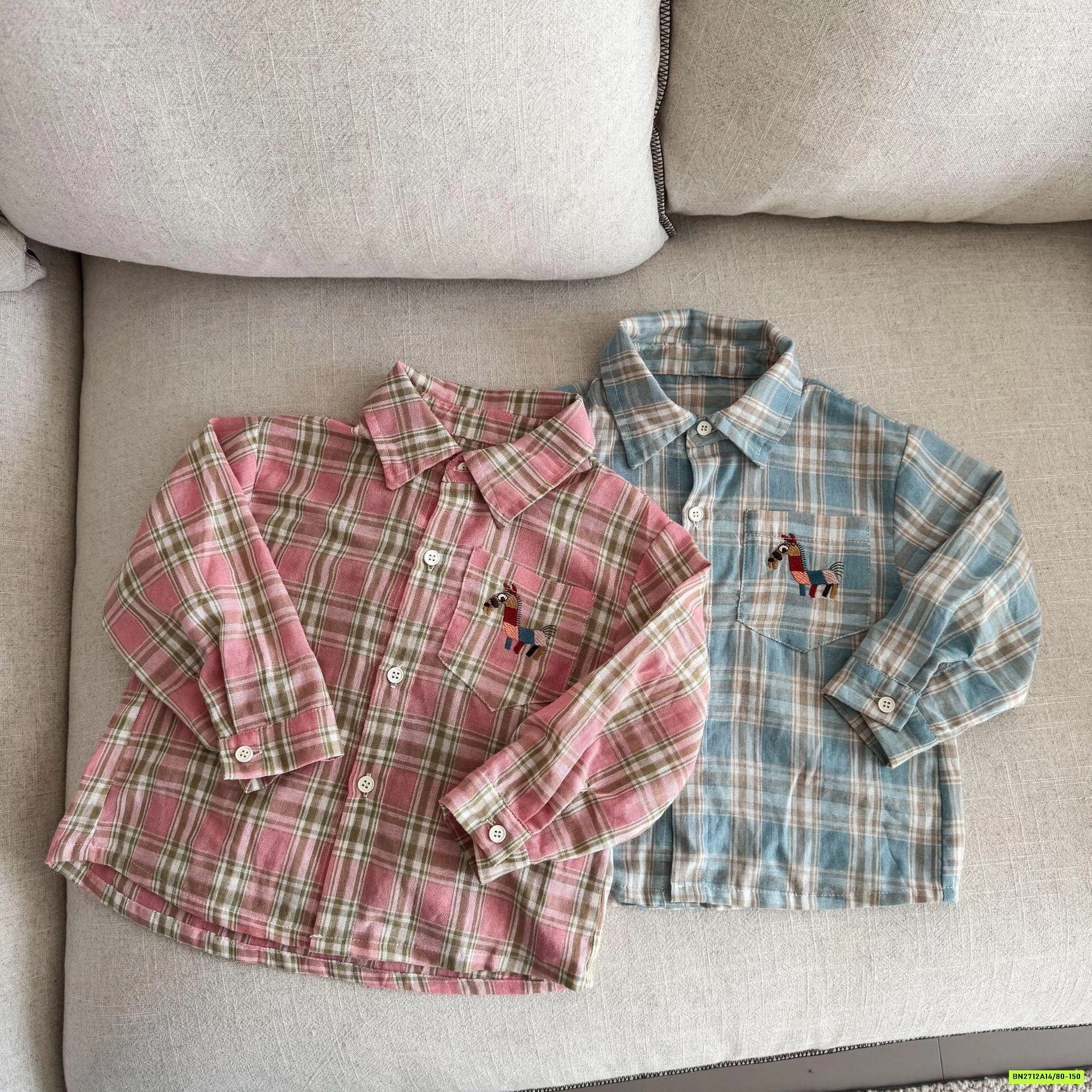 SƠ MI CARO LOGO NGỰA