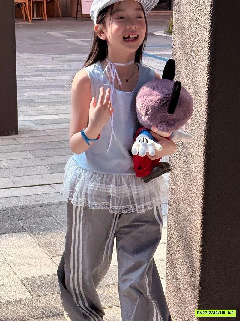 ÁO SÁT NÁCH VIỀN REN TCKIDS