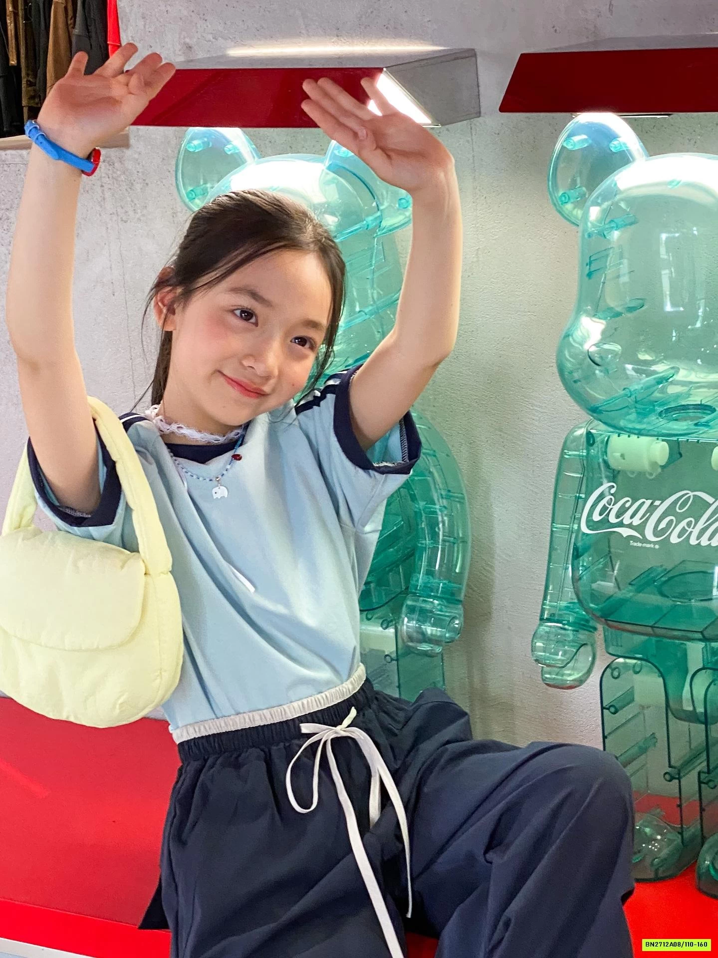 ÁO THUN CỔ TRÒN SỌC VAI TCKIDS