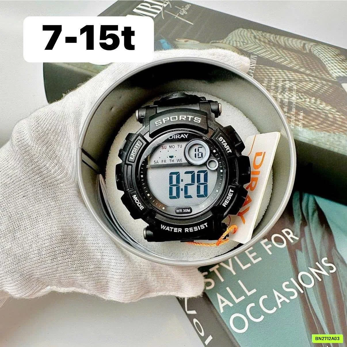 BST ĐỒNG HỒ ĐIỆN TỬ CHO BÉ