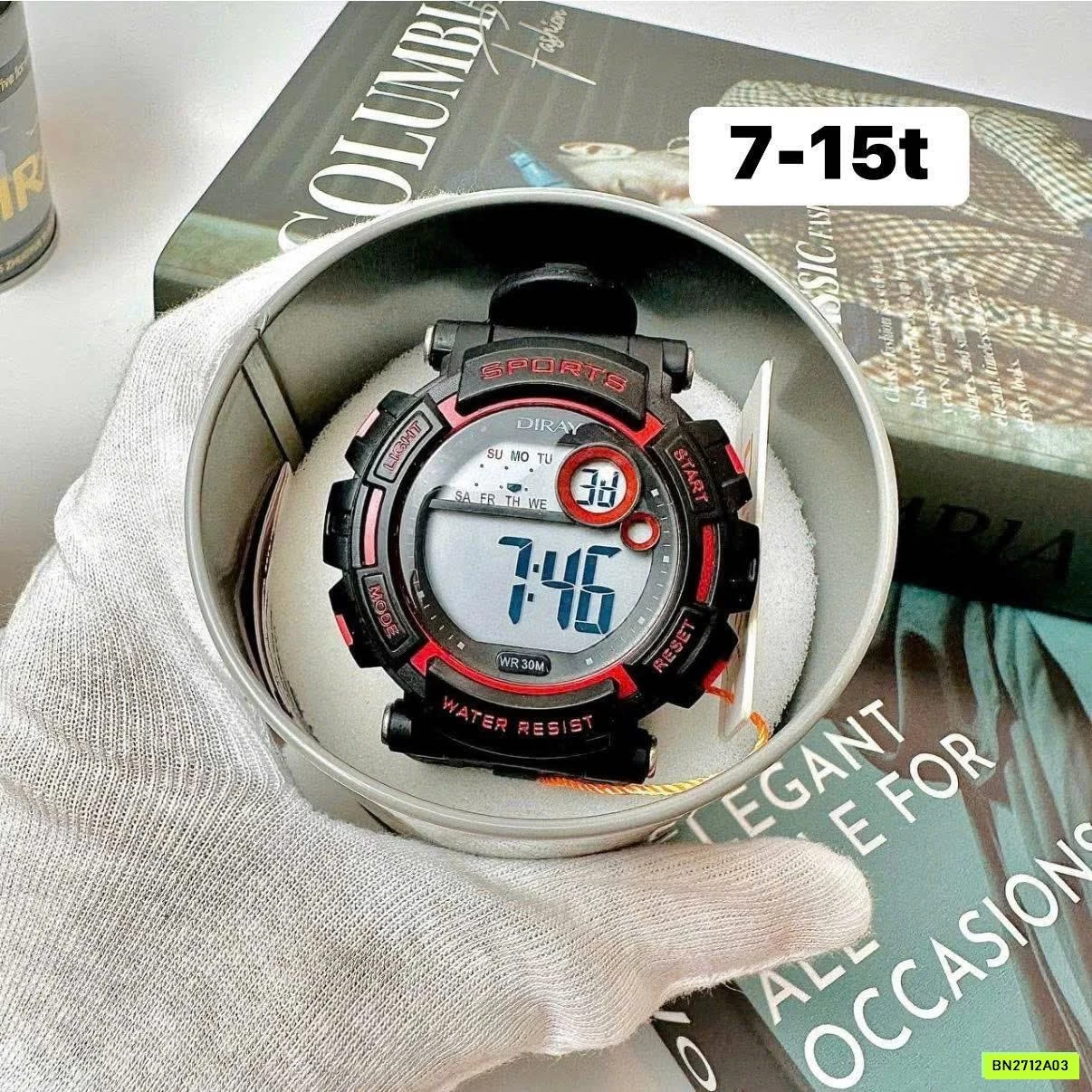 BST ĐỒNG HỒ ĐIỆN TỬ CHO BÉ