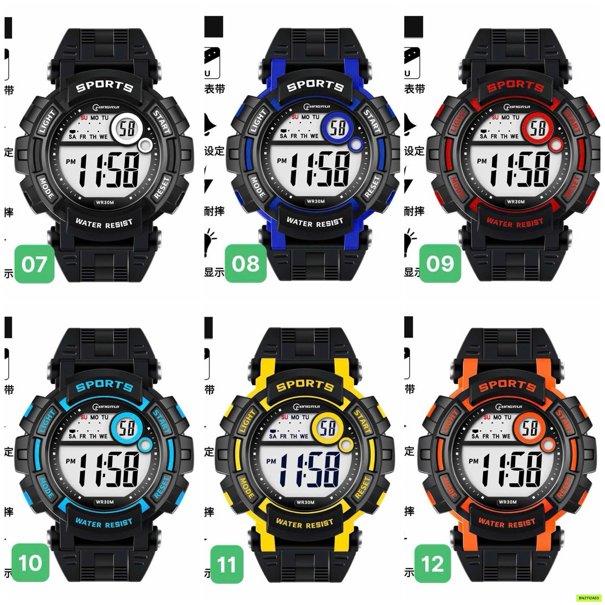 BST ĐỒNG HỒ ĐIỆN TỬ CHO BÉ