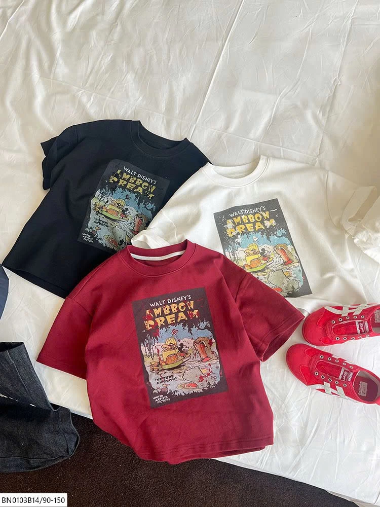 ÁO PHÔNG IN HÌNH  AMBB