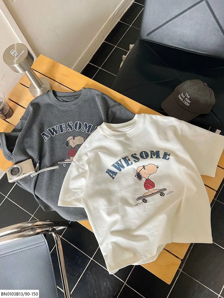 ÁO PHÔNG HOẠT HÌNH AWESOME AMBB