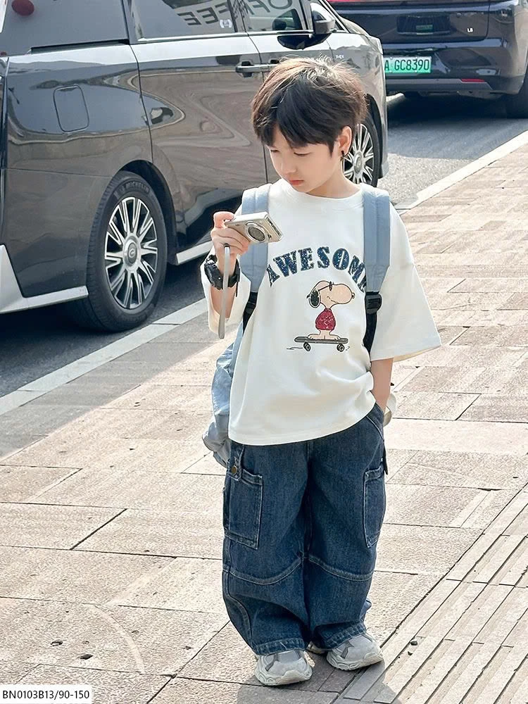 ÁO PHÔNG HOẠT HÌNH AWESOME AMBB