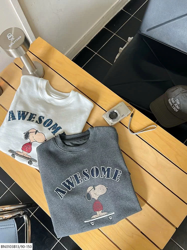 ÁO PHÔNG HOẠT HÌNH AWESOME AMBB