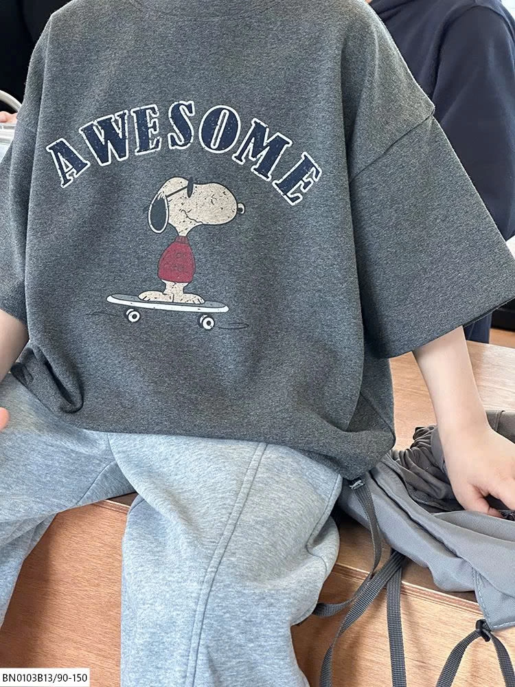 ÁO PHÔNG HOẠT HÌNH AWESOME AMBB