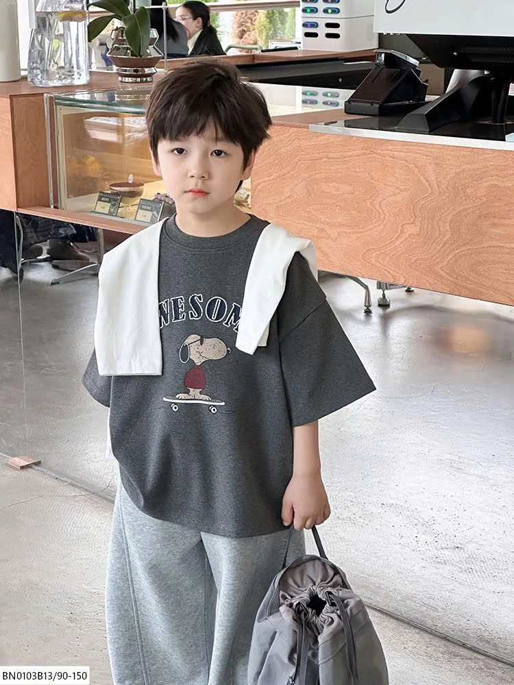 ÁO PHÔNG HOẠT HÌNH AWESOME AMBB