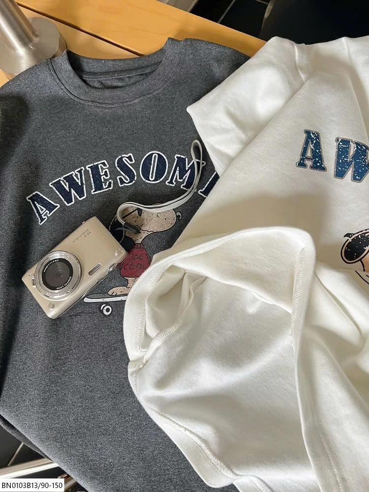 ÁO PHÔNG HOẠT HÌNH AWESOME AMBB