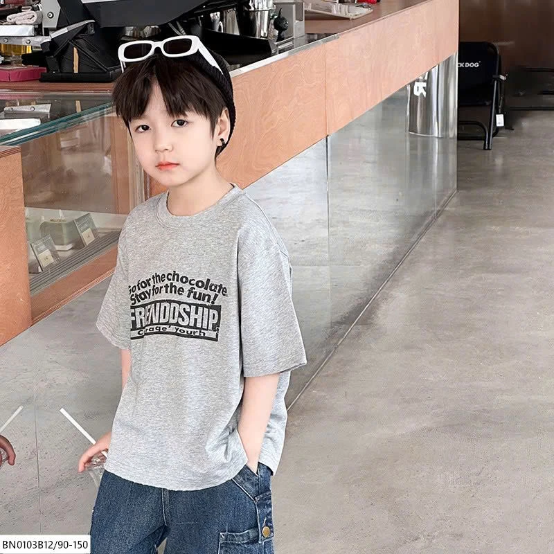 ÁO PHÔNG CHỮ FRIENSHIP AMBB 25A138