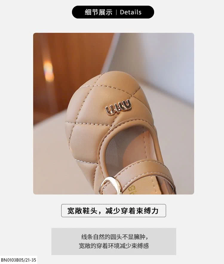 GIÀY BÚP BÊ MIN MAY TRÁM