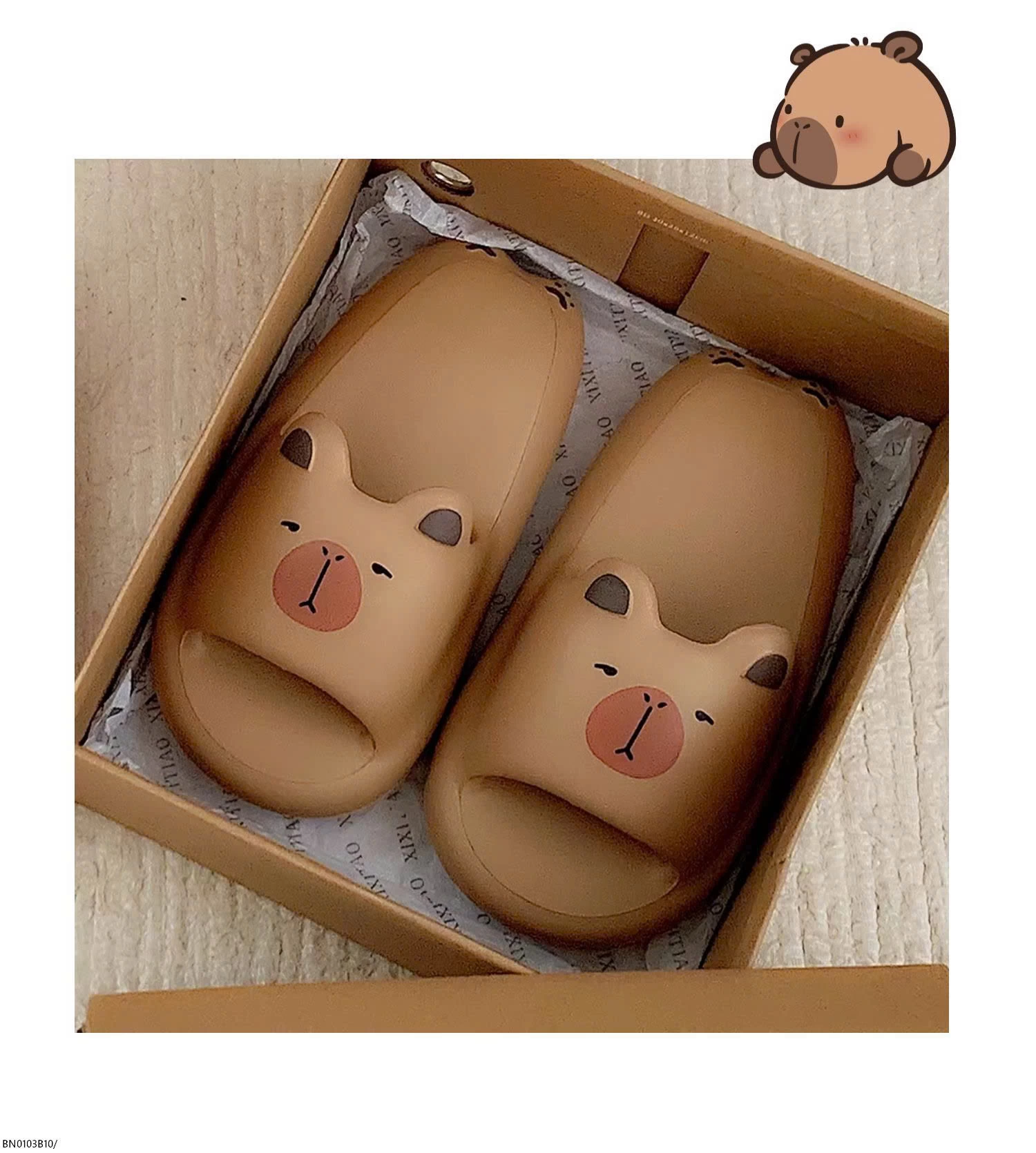 DÉP LÊ QUAI NGANG CAPYBARA