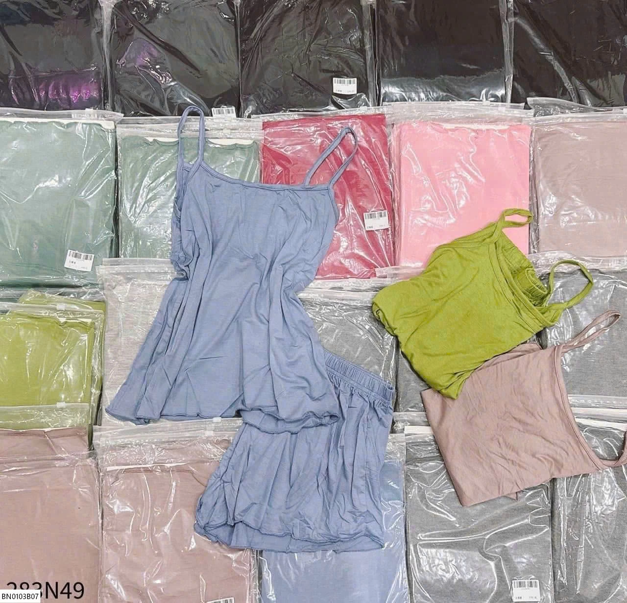 BỘ NGỦ COTTON MỀM 2 DÂY