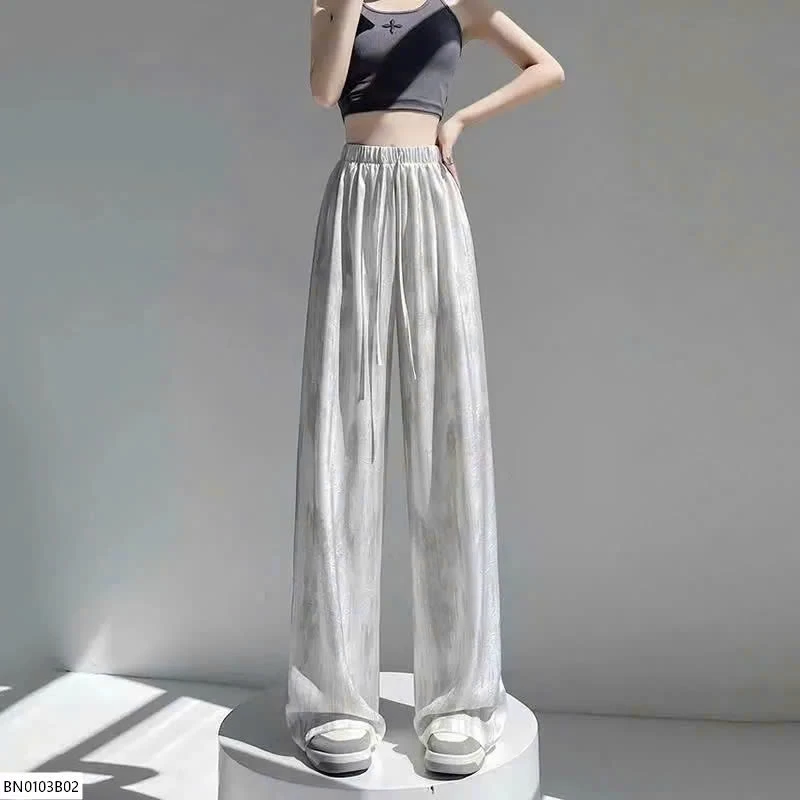 QUẦN LỤA ỐNG RỘNG SUÔNG MỀM