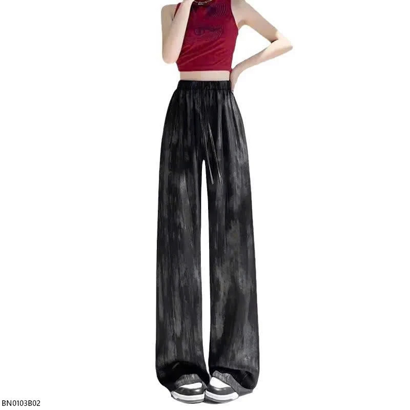 QUẦN LỤA ỐNG RỘNG SUÔNG MỀM